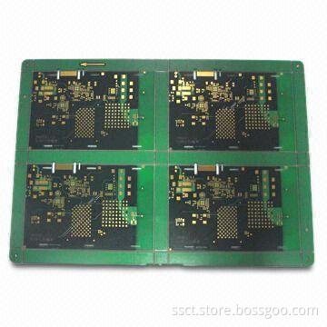 HDI (1 + (4) + 1) PCB with 6 Layers and 1.65 ± 0.165mm Finish Thickness